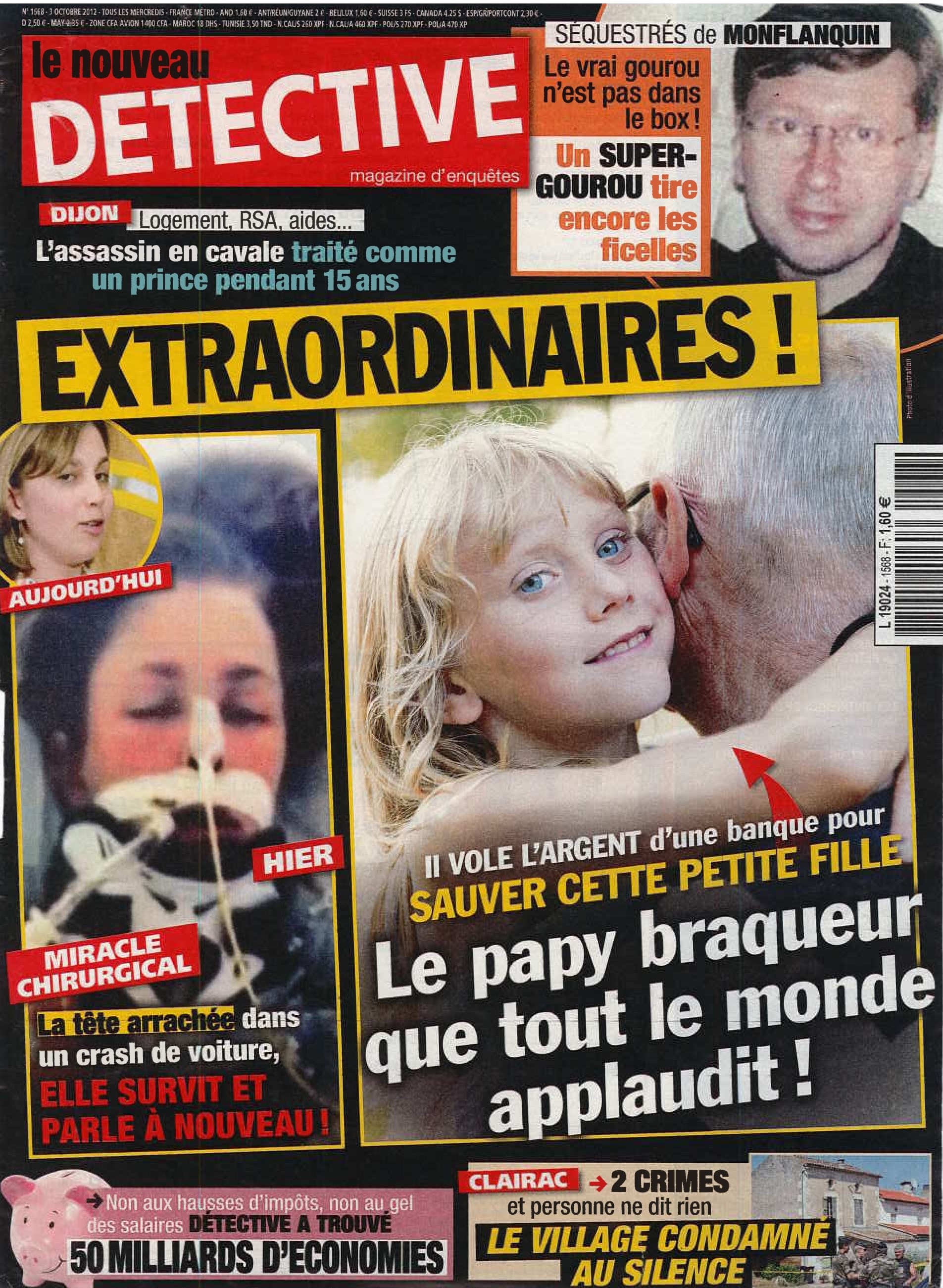 Lire Le Nouveau Detective En Ligne Gratuit Le nouveau détective 3 octobre 2012: Un gourou peut en cacher un autre